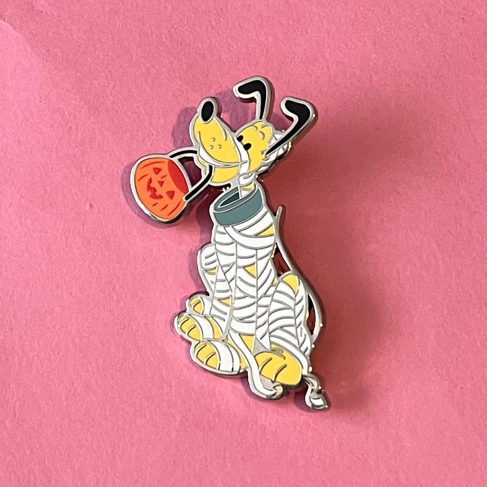 Limited Release Halloween Cats and Dogs Pin - Pluto